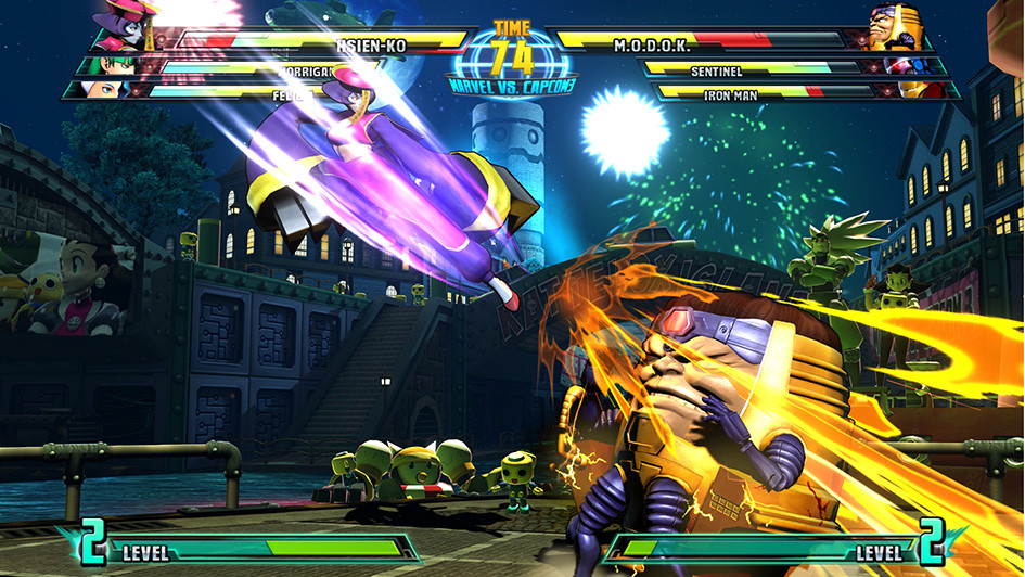 Kadr z gry "Marvel vs. Capcom 3: Fate of Two Worlds"