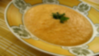 Zupa krem marchewkowo-cykoriowa z ryżem
