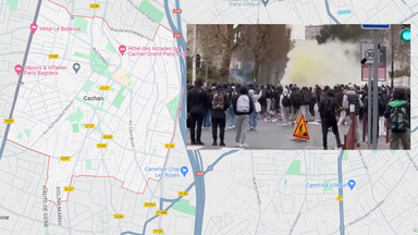 Zamieszki we Francji. 200 osób zaatakowało szkołę koktajlami Mołotowa