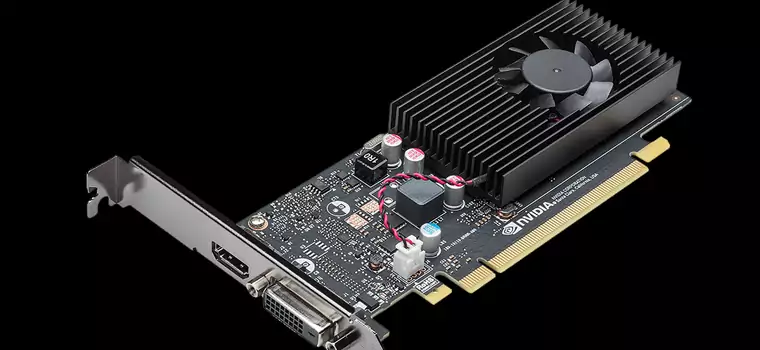 Nvidia po cichu wprowadza na rynek kartę GeForce GT 1010