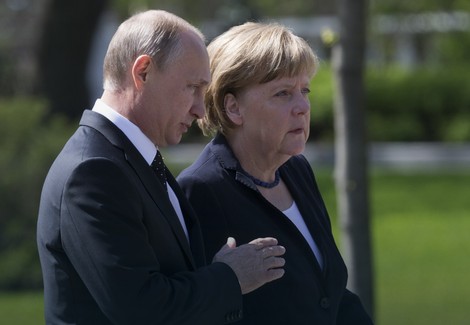 Putin i Merkelova