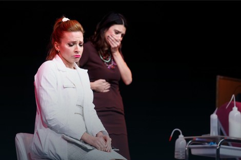 Dubravka u predstavi "Priča se po gradu"