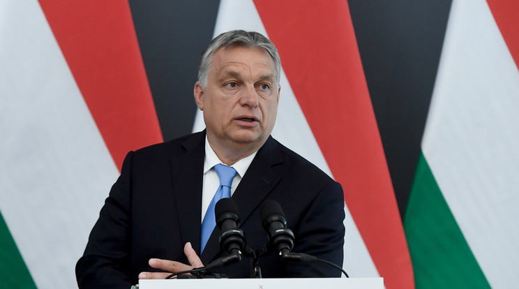 Orbán Viktor a köztársasági elnöknél tesz javaslatot a kinevezésre / Fotó: MTI - Koszticsák Szilárd