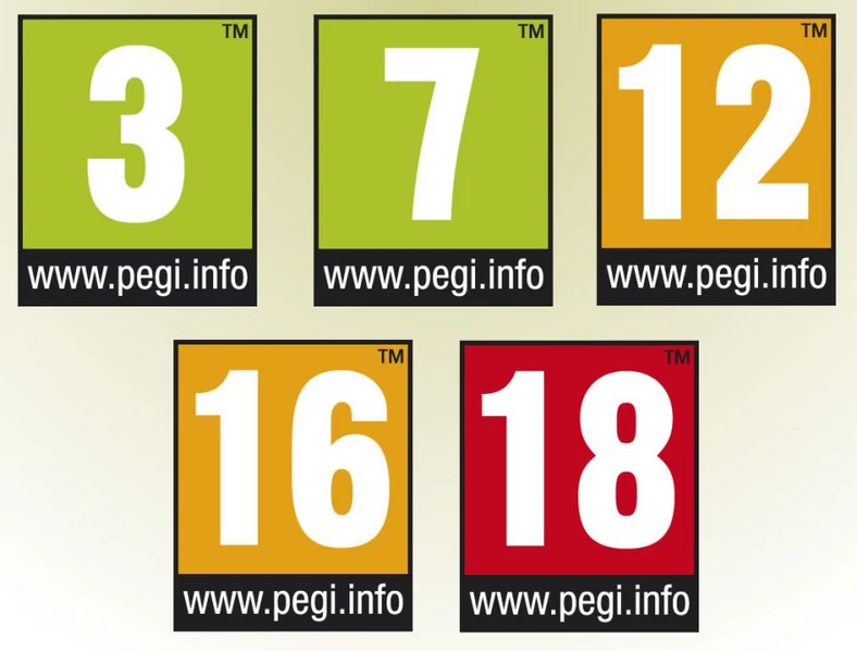 Oznaczenia PEGI mówią nam, ile lat powinien mieć odbiorca sprawdzanej przez nas gry