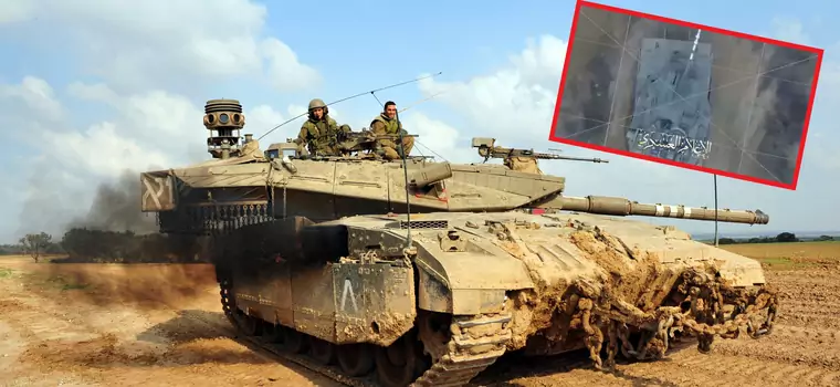 Hamas stosuje taktykę z Ukrainy. "Niezniszczalny" czołg Izraela w kawałkach [WIDEO]