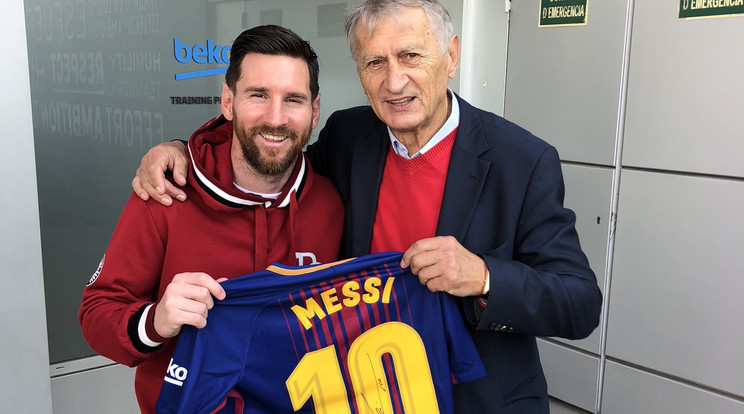 Lionel Messi jót nevetett azon, hogy Dunai Aranycipőt kért tőle