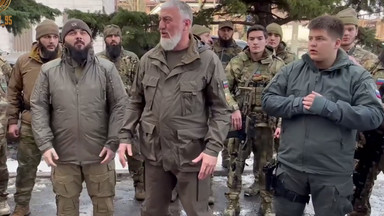 Ramzan Kadyrow wysłał 16-letniego syna na front. Spotkanie z elitarną jednostką [WIDEO]