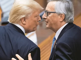 Ustępujący szef Komisji Europejskiej Jean-Claude Juncker skutecznie gasił pożary na linii USA–UE. Jednak im bliżej wyborów prezydenckich za oceanem, zadanie to staje się coraz trudniejsze