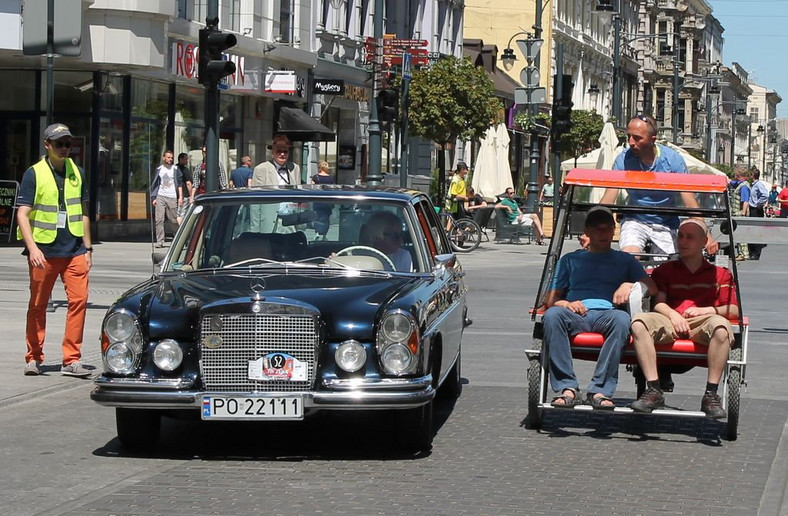 14. Zlot Zabytkowych Mercedesów na Piotrkowskiej