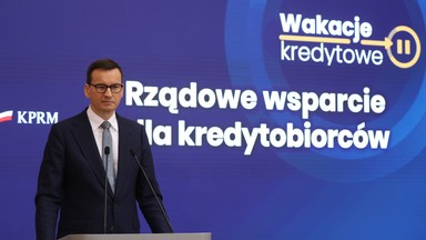 Co z wakacjami kredytowymi? Mateusz Morawiecki zabrał głos