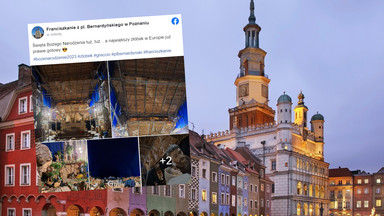 Największa szopka bożonarodzeniowa powstaje w Polsce. Są zdjęcia