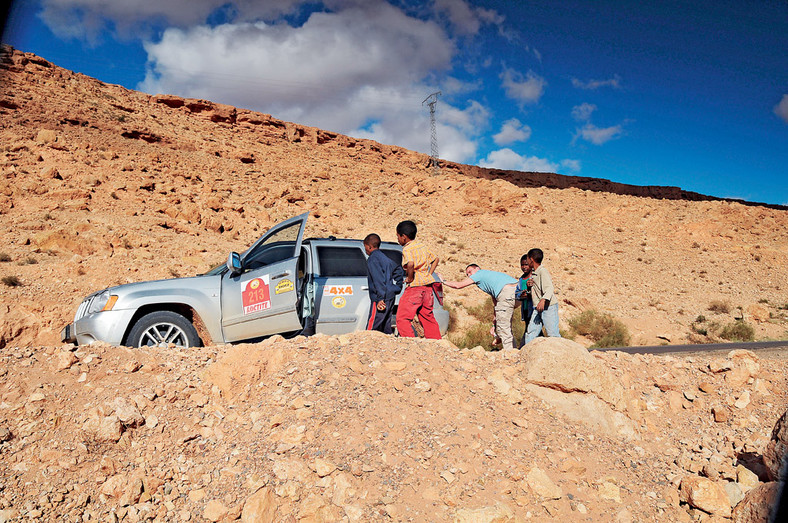 Jeep Grand Cherokee w Maroku: pustynia prawie pod ręką