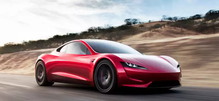 Tesla Roadster w specjalnym pakiecie dostanie silniczki rakietowe SpaceX