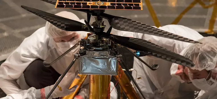 Ingenuity - marsjański helikopter NASA ma procesor podobny do układu ze smartfona sprzed 8 lat