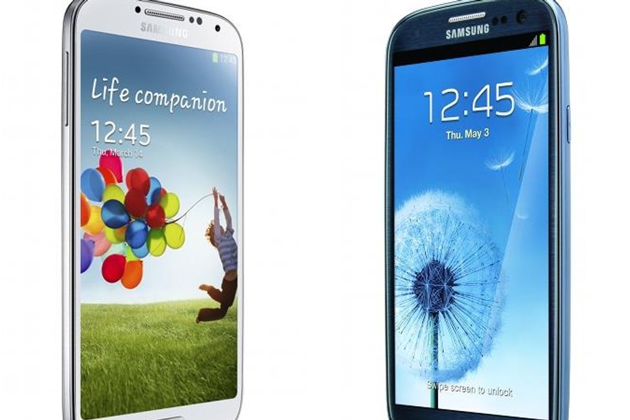 Samsung SGS 4 i SGS III.