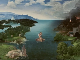 Joachim Patinir, „Charon przepływający Styks”