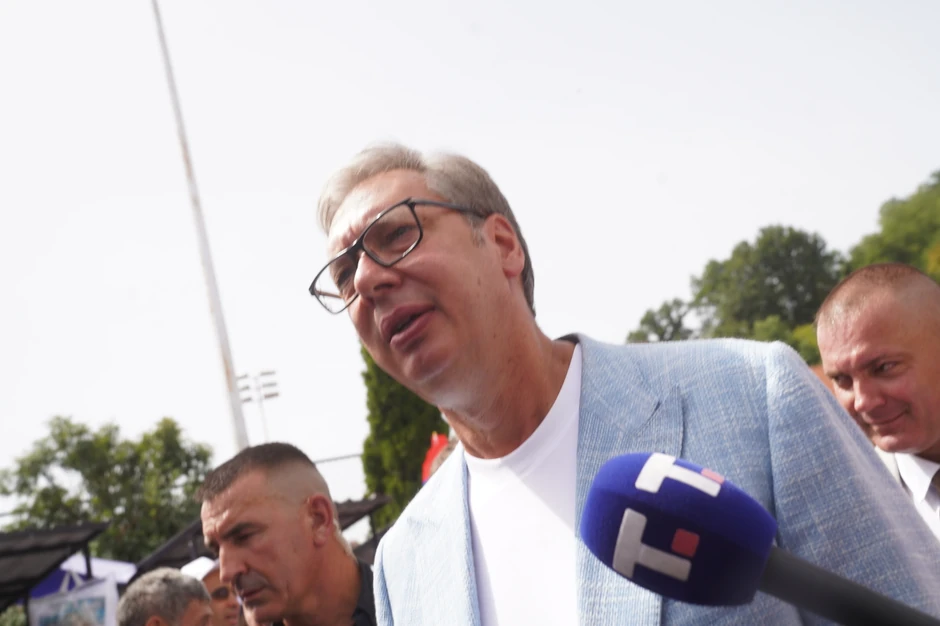 Aleksandar Vučić u Osečini