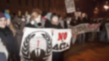 Manifestacja Anty ACTA w Bielsku-Białej