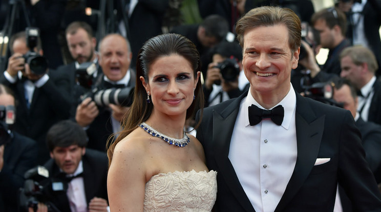 Colin Firth és neje komoly hullámvölgyön mentek át /Fotó: AFP