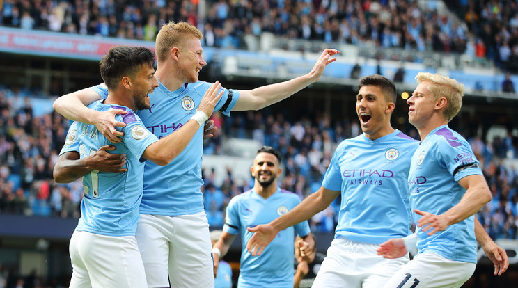 A Manchester City keretének értéke 415,8 milliárd forint. Ez még a BL-ben is kiemelkedő /Fotó: Getty Images