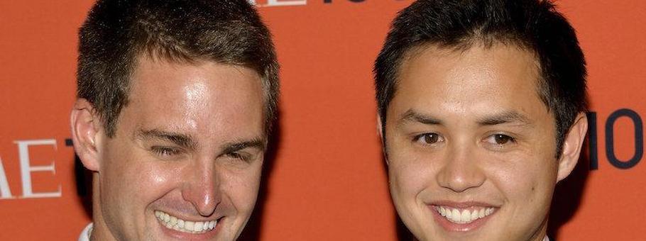 Twórcy Snapchata: Evan Spiegel i Bobby Murphy