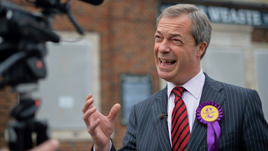 Europsceptycy Nigela Farage'a na czele sondażu wyborczego
