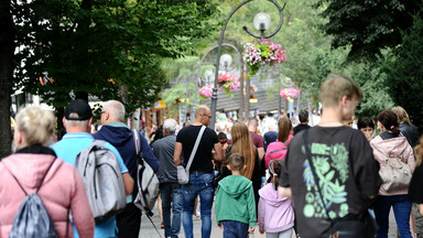 Podczas sierpniowego weekendu w Zakopanem turystów więcej niż w sylwestra