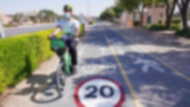 Dubaj wprowadza ograniczenia prędkości dla rowerzystów