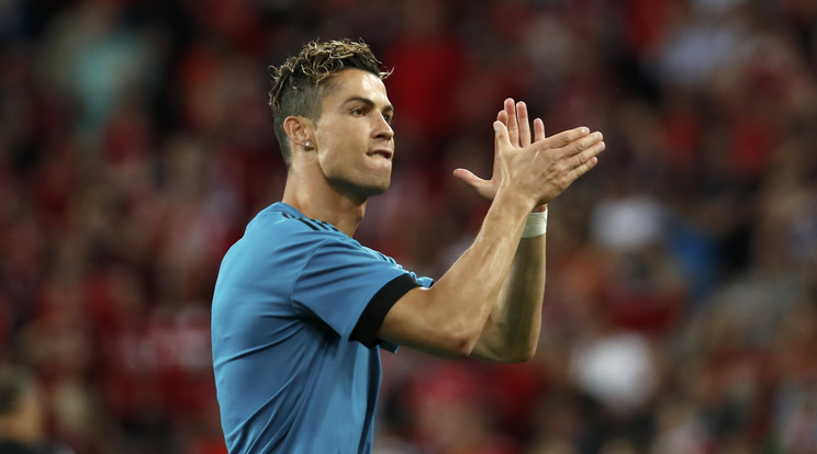A BL-döntő volt Ronaldo utolsó meccse a Real játékosaként? /Fotó: MTI/AP/Pavel Golovkin