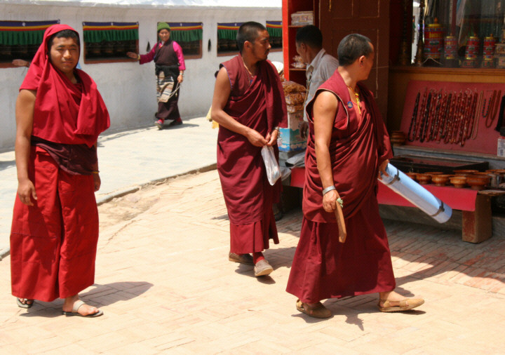 Nepal - Kathmandu, wszystkowidzące oczy Buddy