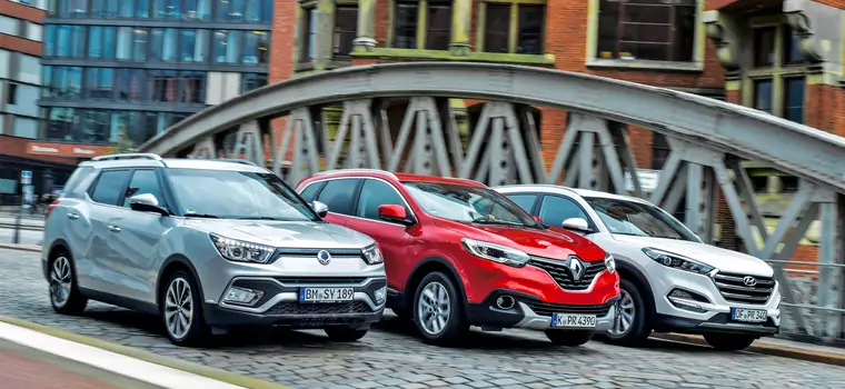 SsangYong XLV kontra Hyundai Tucson i Renault Kadjar