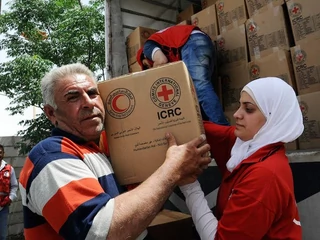 Pomoc humanitarna w Syrii