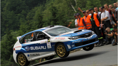 Rajd Karkonoski: załoga Platinum Subaru Rally Team na drugim miejscu