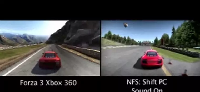 NFS: Shift vs Forza Motorsport 3 - porównanie grafiki i dźwięku