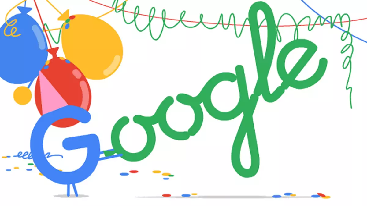 Google świętuje swoje 18. urodziny. Tylko dlaczego wskazuje złą datę?