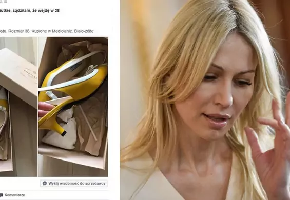 Magdalena Ogórek sprzedaje swoje ubrania przez Facebooka. "Prawdziwa bizneswoman"