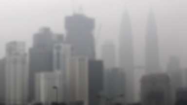 Gęsty dym utrudnia życie mieszkańcom Malezji