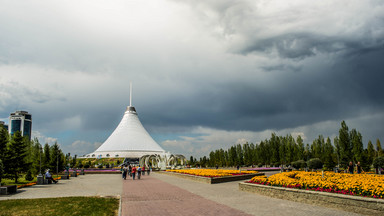 W Kazachstanie na niebie pojawiło się "oko Boga"