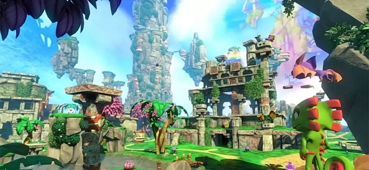 Urocze Yooka-Laylee prezentuje się na pierwszym gameplayowym zwiastunie