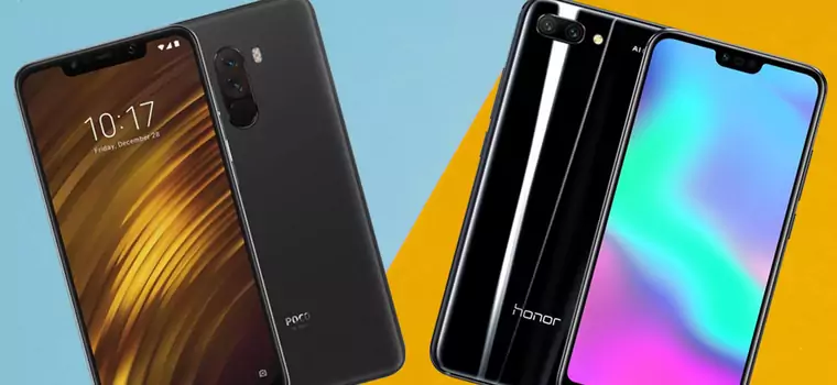 Xiaomi Pocophone F1 vs Honor 10 - jaki smartfon kupić?