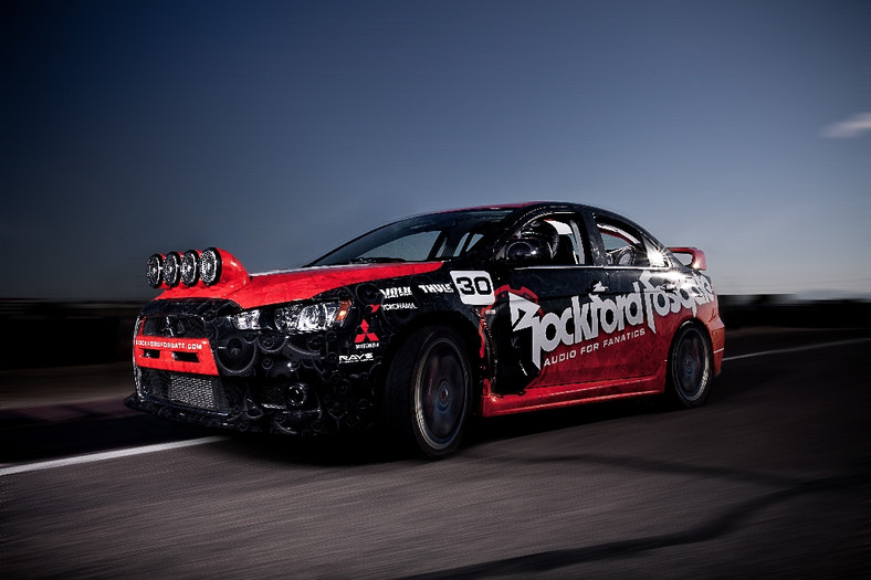 Rockford Fosgate: Mitsubishi Lancer EVO X