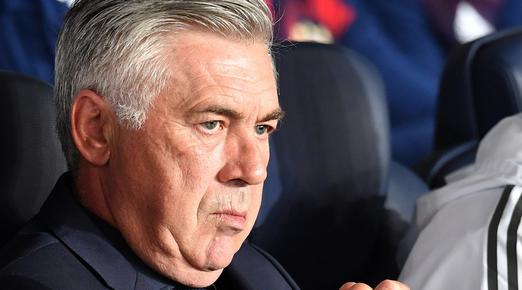 Carlo Ancelotti esélyes az olasz válogatott szövetségi kapitányi posztjára /Fotó: AFP