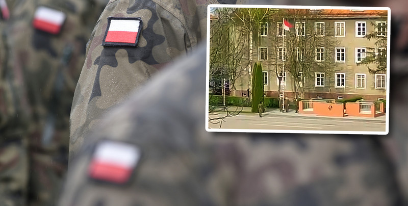 Poważna wpadka polskich żołnierzy. Wojskowi wciągnęli na maszt flagę do góry nogami [NAGRANIE]