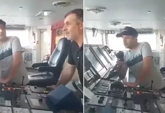 "Nie macie paliwa, to wiosłujcie". Gruzińscy marynarze kpią z rosyjskiej załogi statku