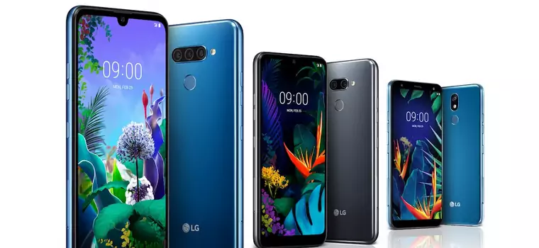 LG Q60, K50 i K40 - trzy nowe średniaki zaprezentowane przed MWC 2019