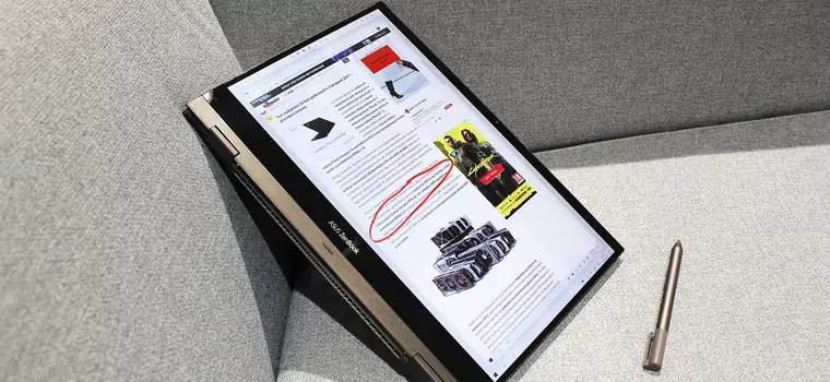Asus ZenBook Flip S (UX371EA) – test konwertowalnego laptopa z ekranem OLED
