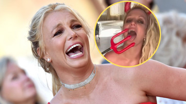 Britney Spears niczym diablica wije się w dzikim tańcu. "Spędzajcie walentynki z klasą"