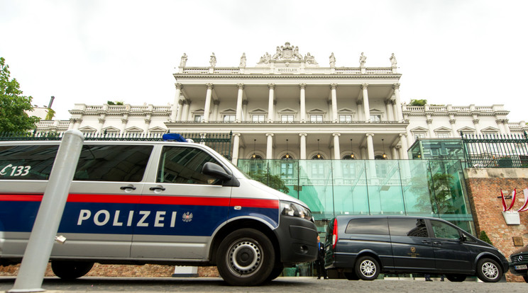 Bécsben fokozták a biztonsági intézkedéseket / Fotó: AFP