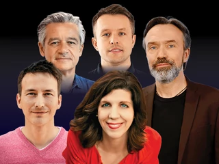 Od lewej: Ezra Eeman, Charlie Beckett, Aimee Rinehart, Michał Samojlik i Sascha Devigne.