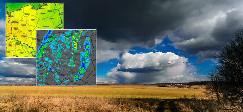 Radykalna zmiana pogody w Polsce. Temperatura wystrzeli i przejdą burze